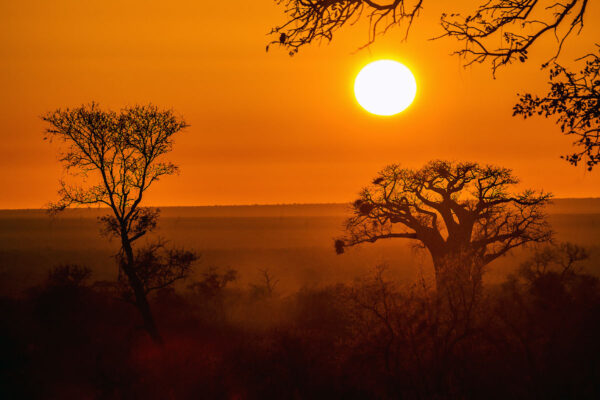 coucher de soleil Afrique